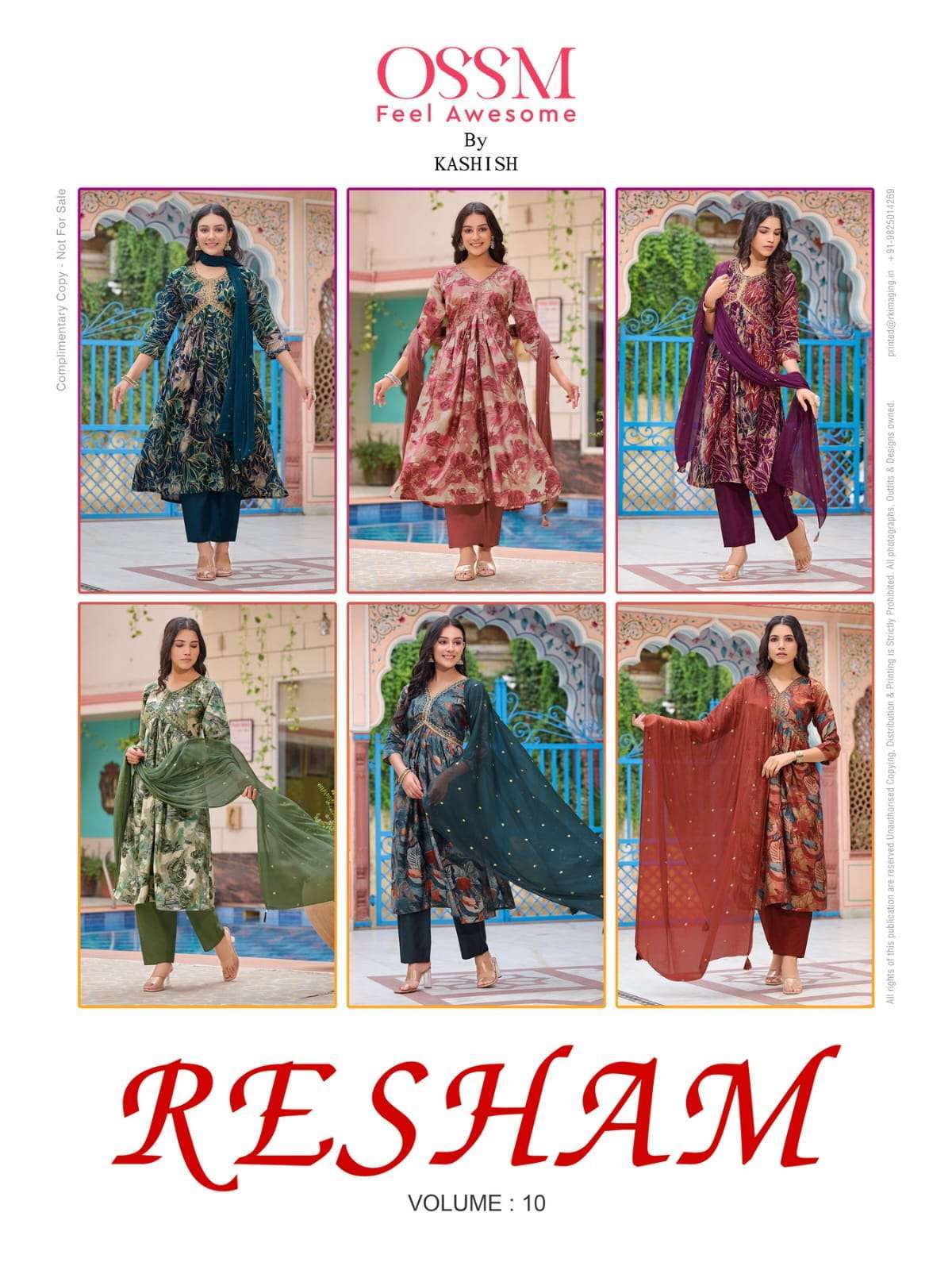 Catalogue Review Ossm Resham Vol 10 Kurti  Catalog