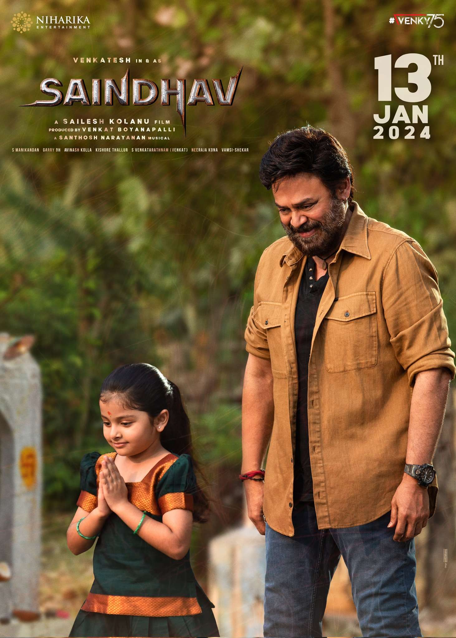 Saindhav Movie Review:Venkatesh and Nawazuddins riveting performances shine in this action-packed drama