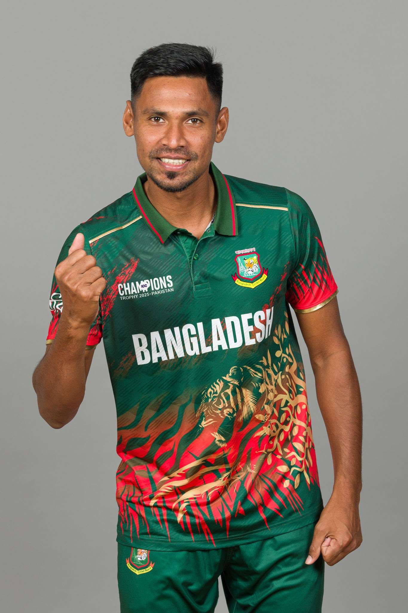 Bangladeshi cricketer Mustafizur Rahman