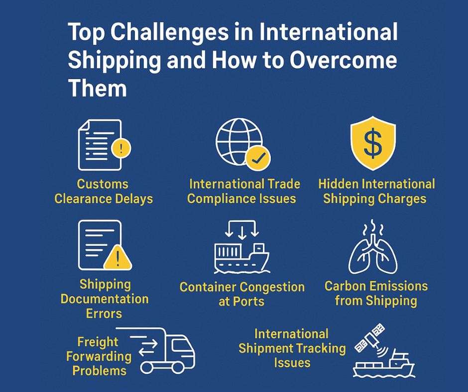 Overcoming the Top Challenges in International Shipping