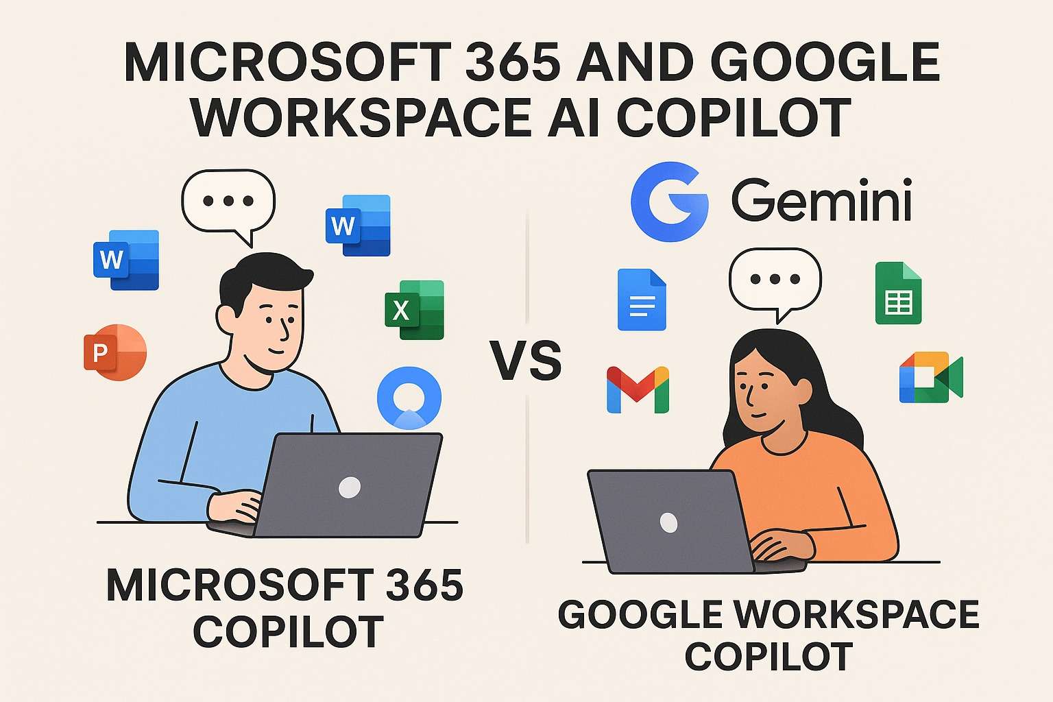 The Power of Microsoft 365 and Google Workspace AI Copilot: Revolutionizing Productivity Tools