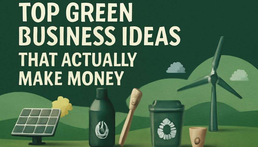 Top Green Business Ideas That Will Make You Money - Start Your Eco-Friendly Venture Today