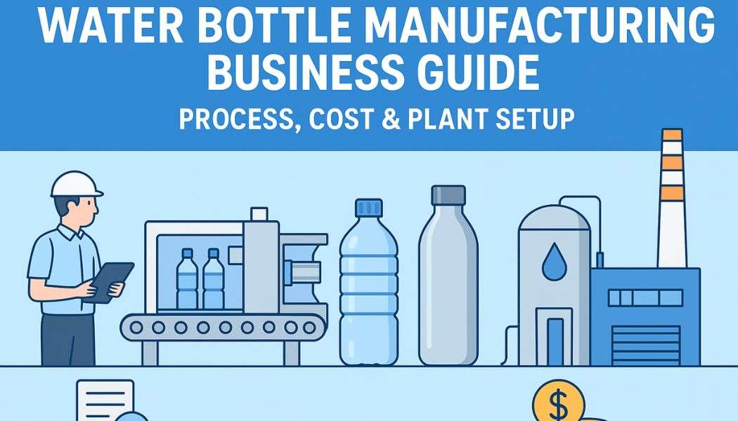Water Bottle Manufacturing Business Guide | Process, Cost & Plant Setup