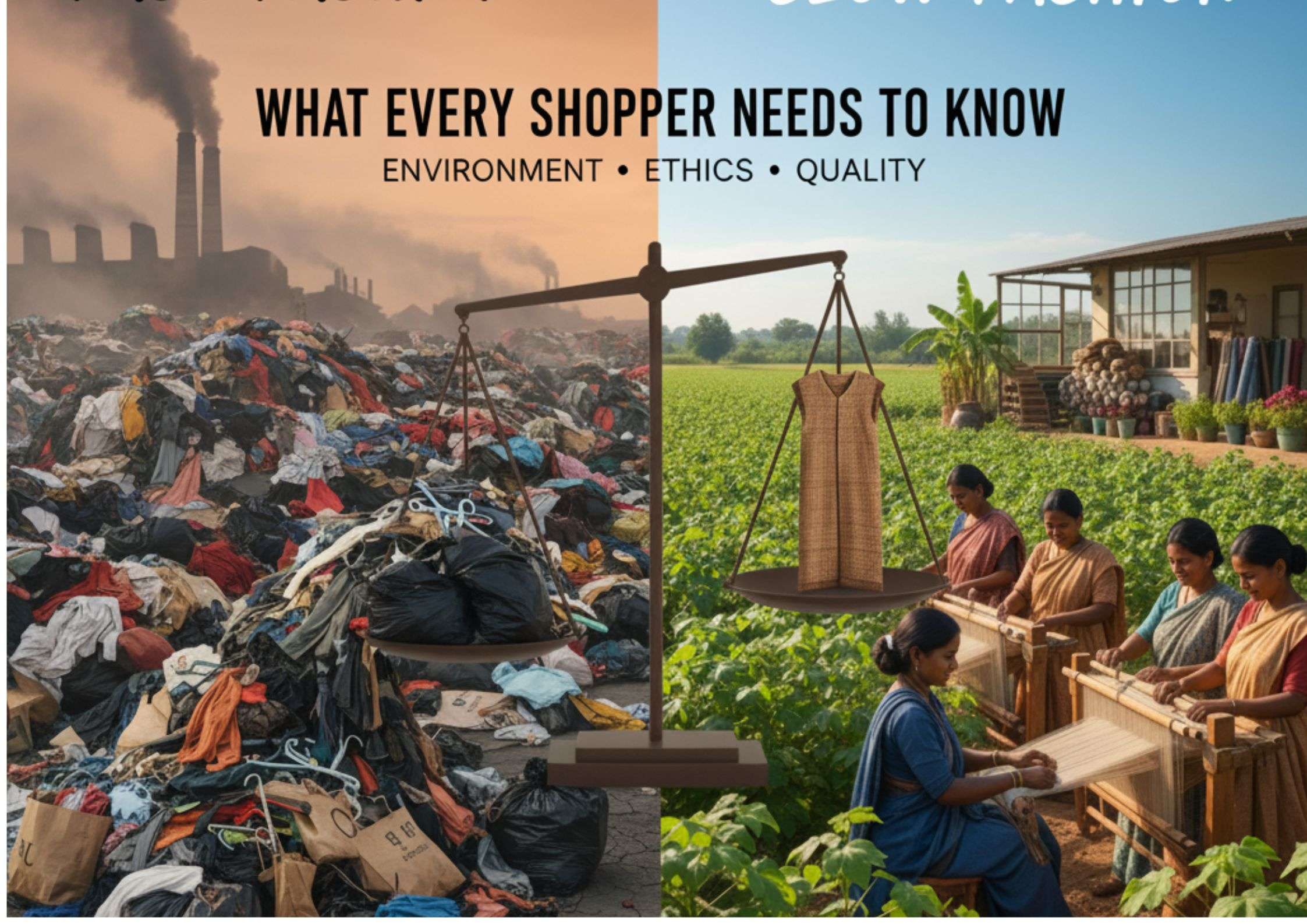 Fast Fashion vs Slow Fashion: The Impact on the Environment