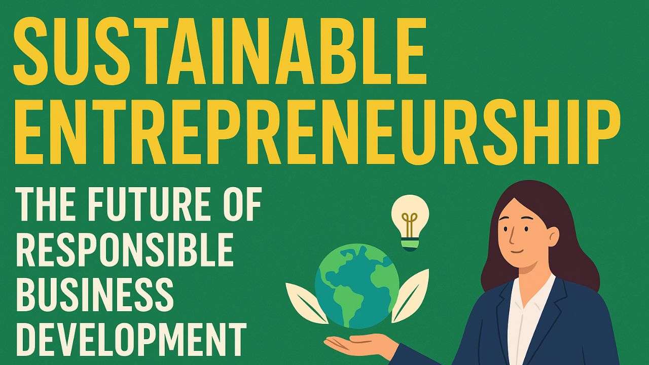 Sustainable Entrepreneurship: The Future of Business Development