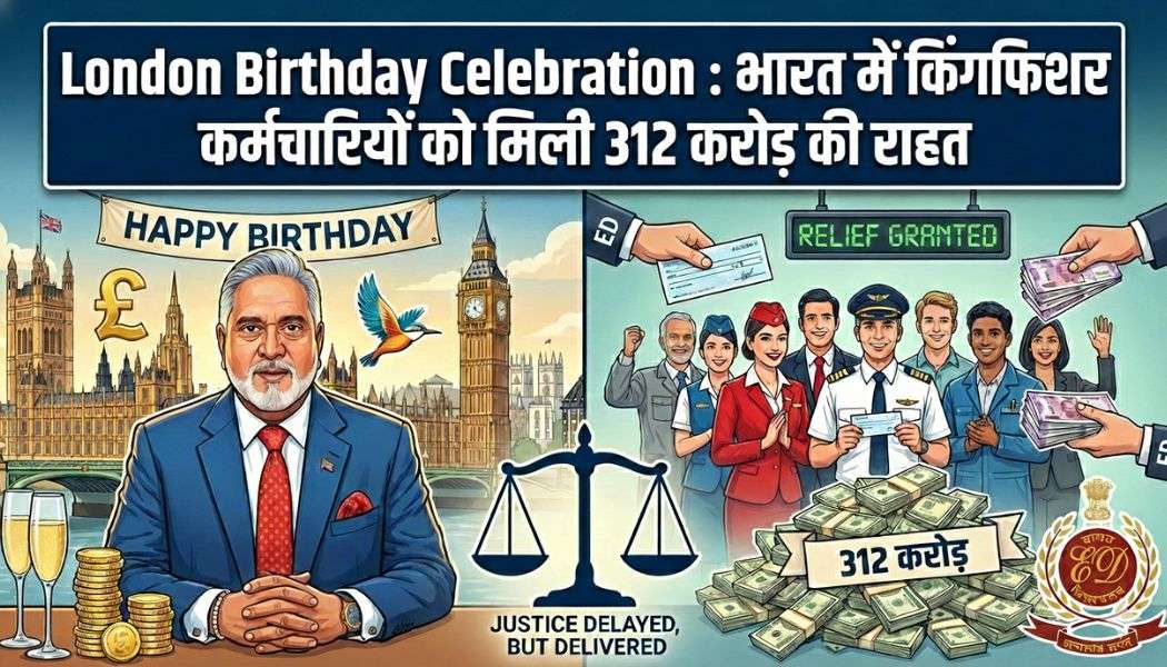 Vijay Mallya in London, Relief for Kingfisher Employees in India