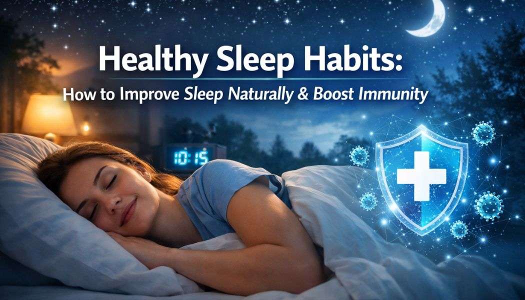 Healthy Sleep Habits: How to Improve Sleep Naturally & Boost Immunity