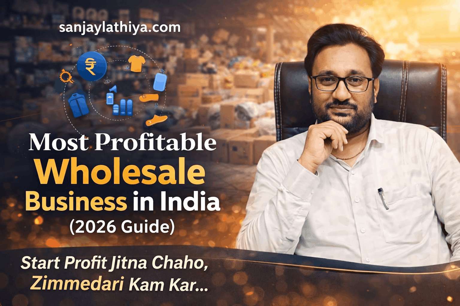 Most Profitable Wholesale Business in India (2026) – Complete Guide | Sanjay Lathiya