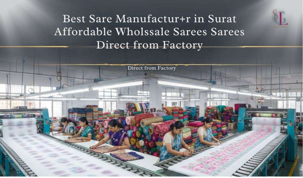 Best Saree Manufacturer in Surat – Affordable Wholesale Sarees Direct from Factory