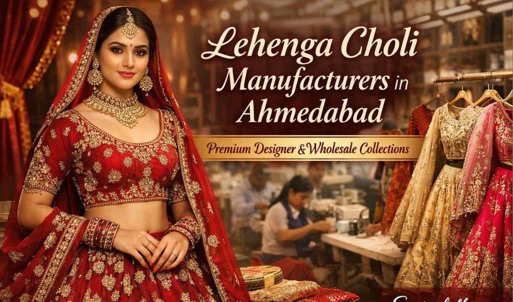Lehenga Choli Manufacturers in Ahmedabad – Premium Designer & Wholesale Collections