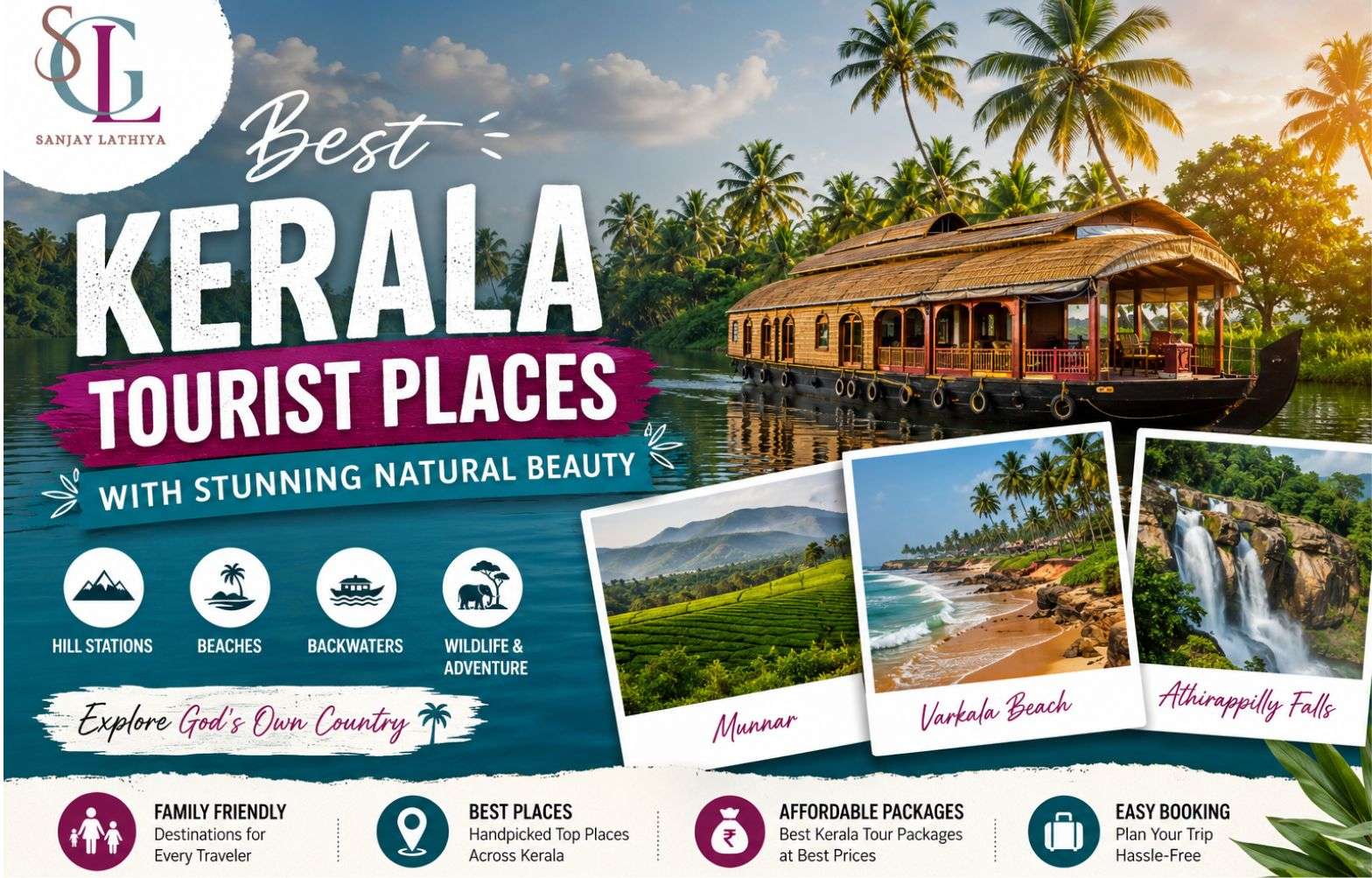 Best Kerala Tourist Places with Stunning Natural Beauty