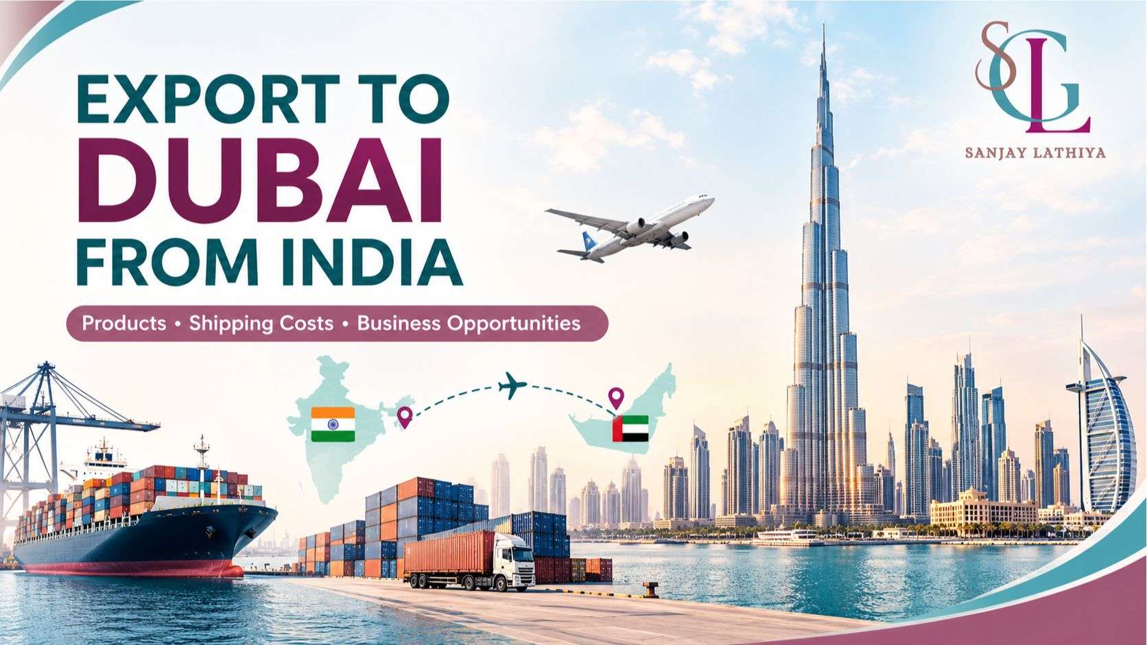 Export to Dubai from India: Complete Guide to Export Products, Business Opportunities, Shipping Costs and UAE Market Trends