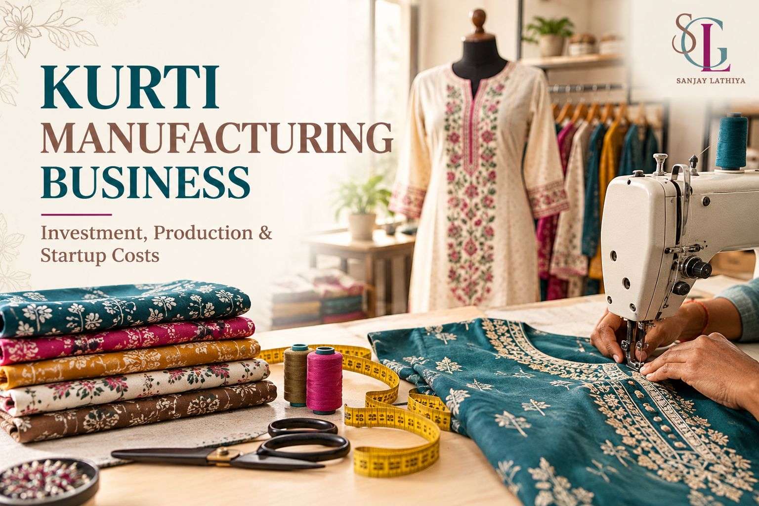 Kurti Manufacturing Business Investment and Startup Costs