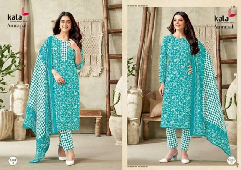 kala-amarpali-vol-1-kurti-pant-with-dupatta-catalog-review-1