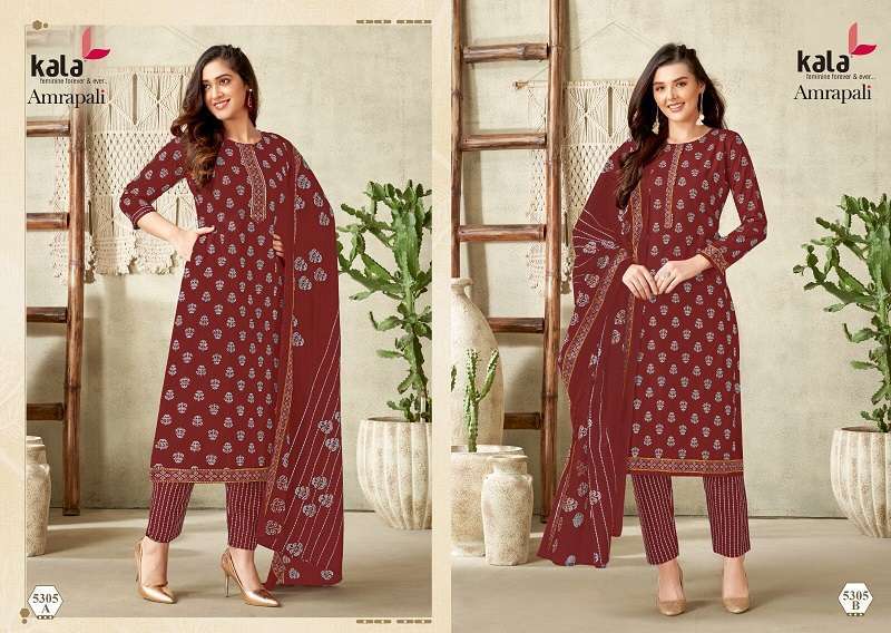 kala-amarpali-vol-1-kurti-pant-with-dupatta-catalog-review-3